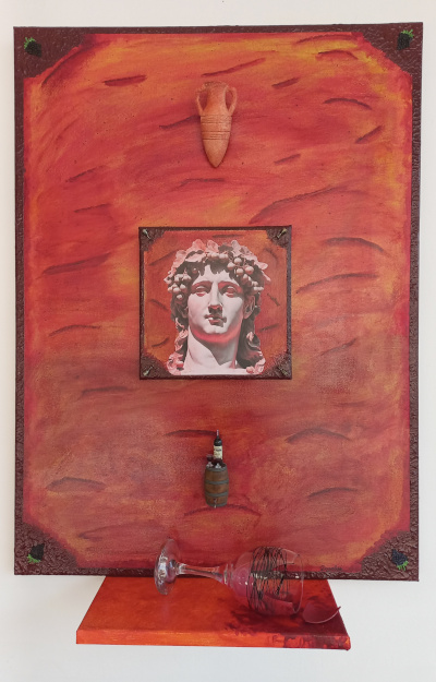 Photo de la toile Bacchus de Daniel Dicalci