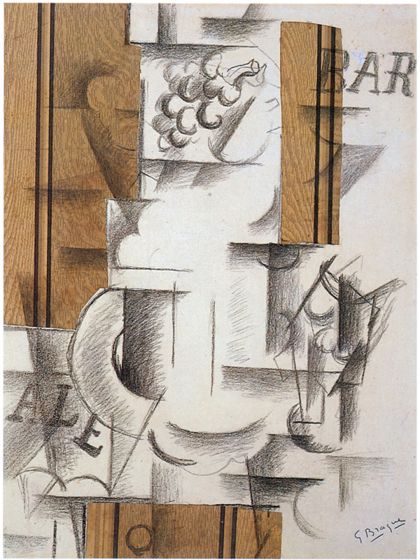 Compotier et verre - Braque